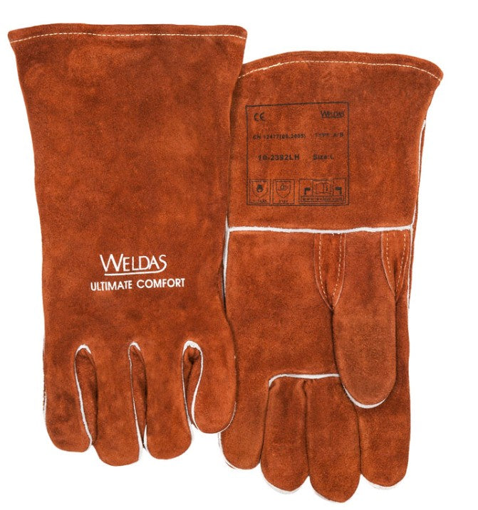 Weldas Brown Kevlar Welders Gauntlet