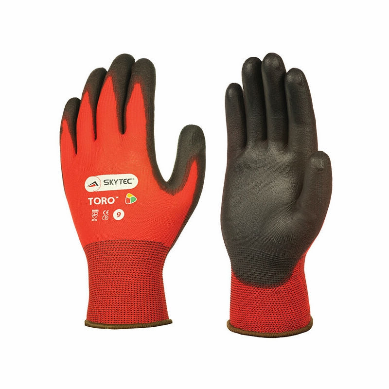 Skytec Tons Red Glove- Medium (8)