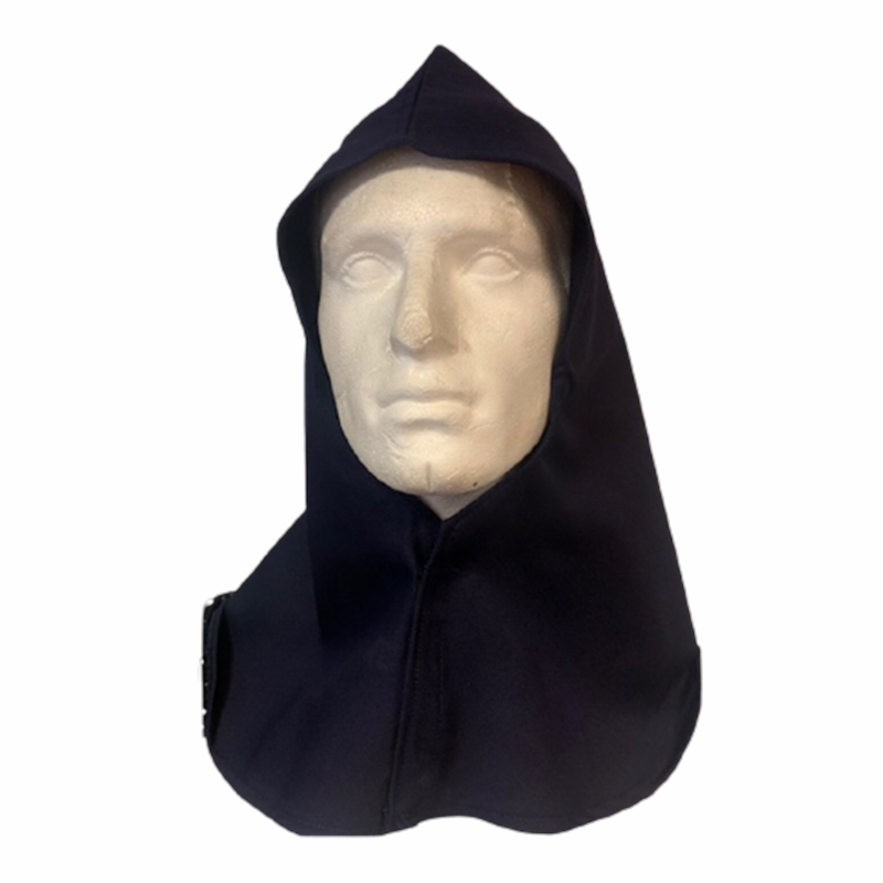Welders Balaclava Hood Navy C/W Cape - Proban