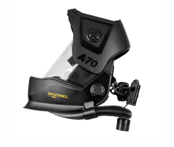Esab Sentinel A70 air weld/grind head top