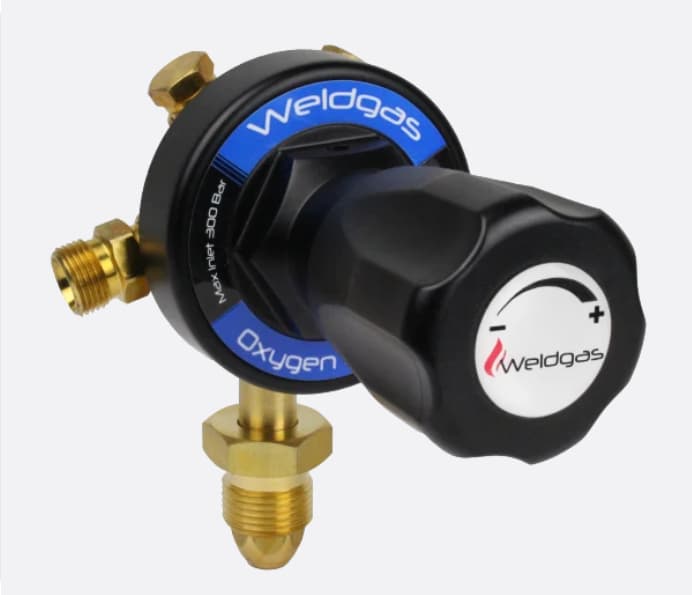 Weldgas Oxygen Single Stage Indicator Regulator