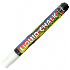 Rainbow Liquid Chalk Marker White 5mm