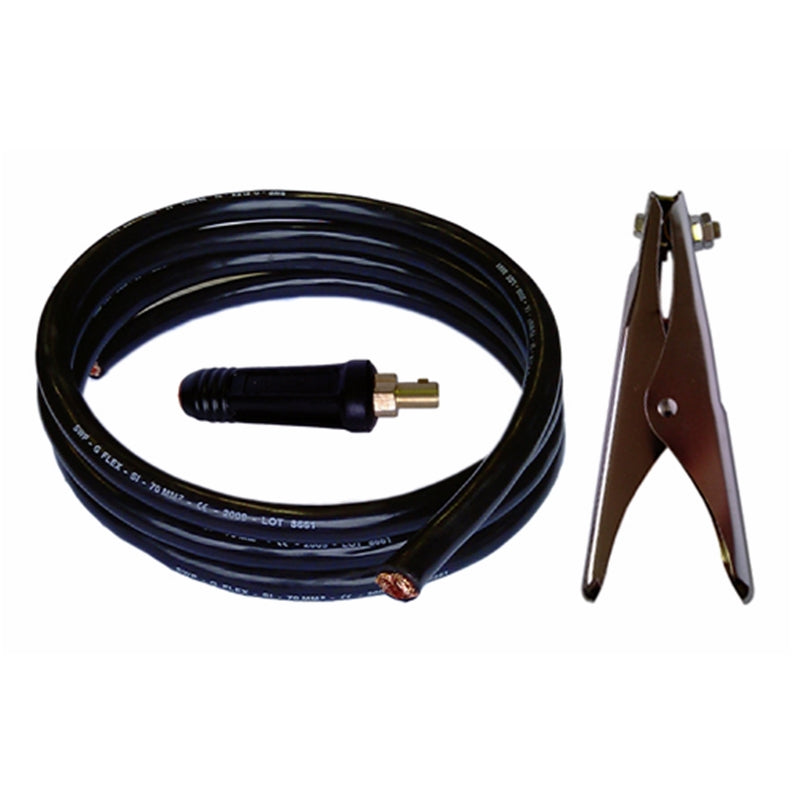 400 amp Earth Welding Lead with 35-50 Dinse Connector X 3 Metre