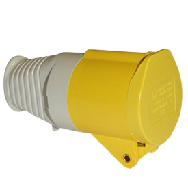 110 Volt 32 Amp Yellow Socket