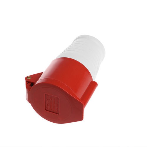 415 Volt 32 AMP Red 4 Pin & Earth Socket
