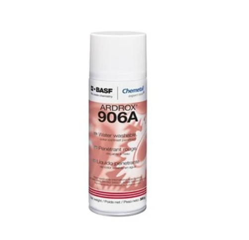 A BASF Chemetal Ardrox 906A water washable penetrant 