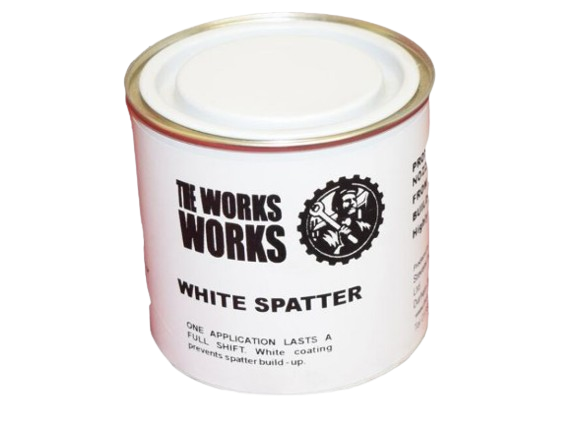The Works White Spatter Shield 250 ml