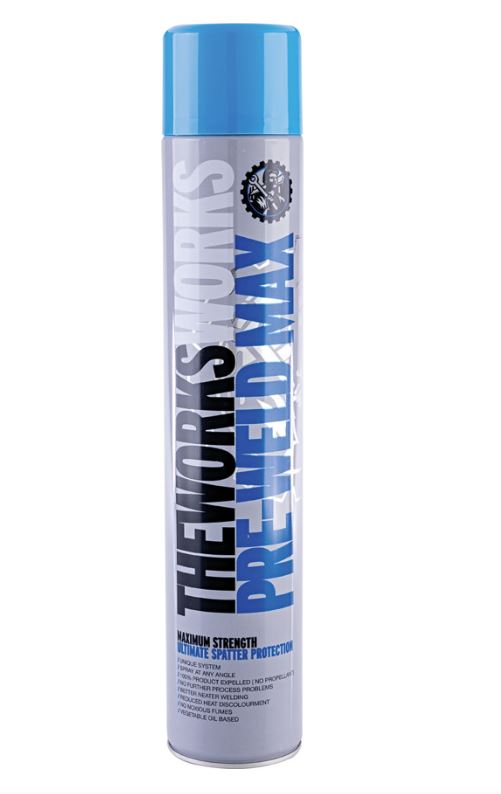 The Works Pre Weld Anti Spatter Spray