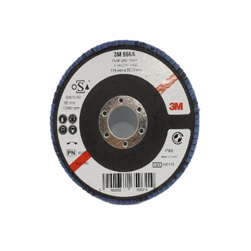 3M 566A Flap Disc 115mm 60 grit