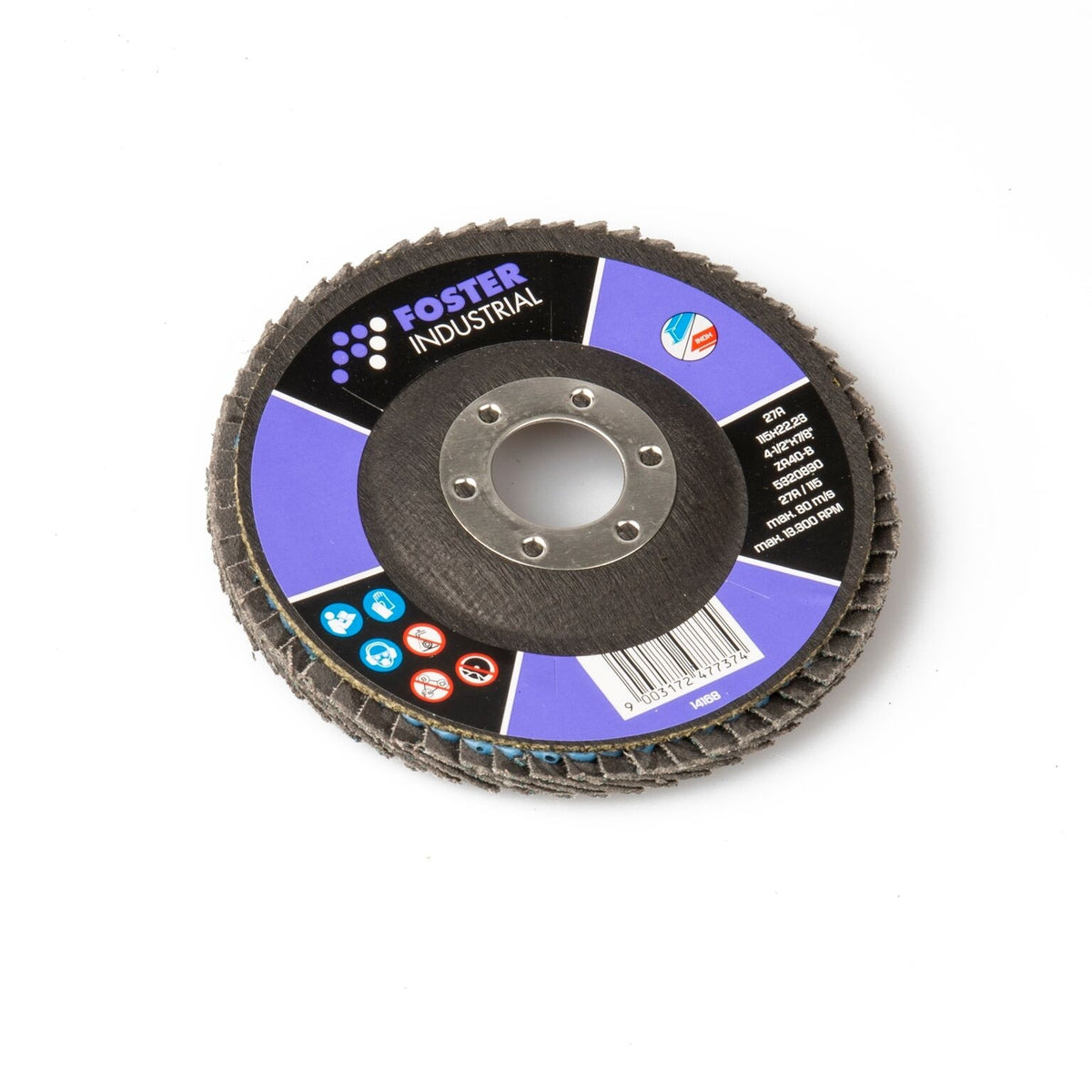 Foster 115mm X 40 Grit Flap Disc