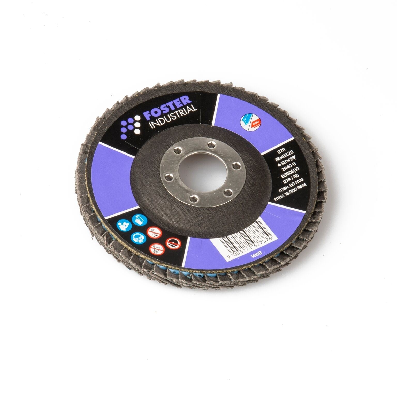 Foster 115mm X 40 Grit Flap Disc