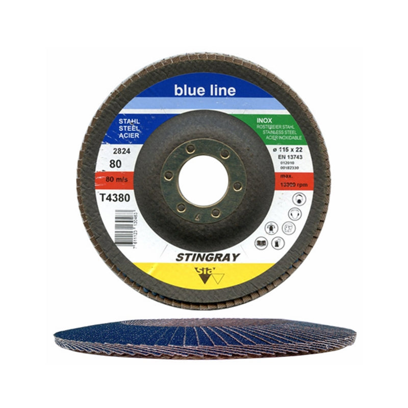 Stingray 180 X 80G Flap Disc
