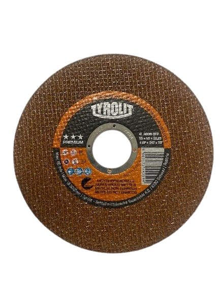 Tyrolit 115 x 1.0 mm Aluminium Slitting Disc 