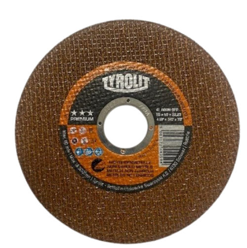 Tyrolit 115 x 1.0 mm Aluminium Slitting Disc 