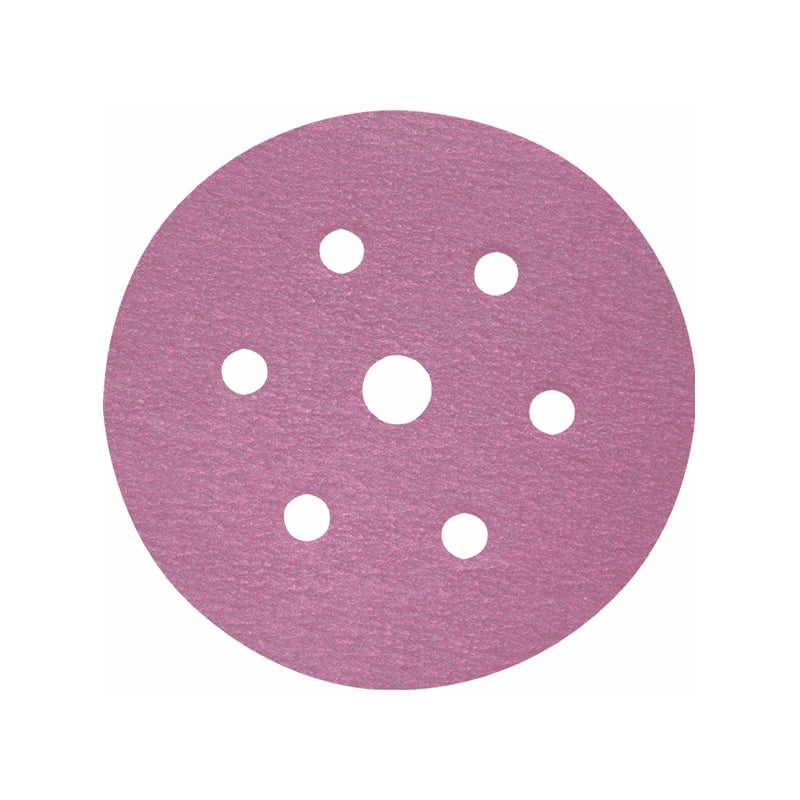 Siaspeed 1950 150mm X 60 Grit 7-Hole Velcro Sanding Discs (50)