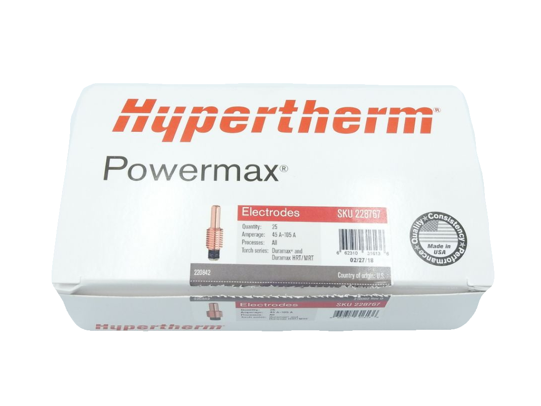 Hypertherm 228767 Bulkpack Electrode 220842 (PK 25)