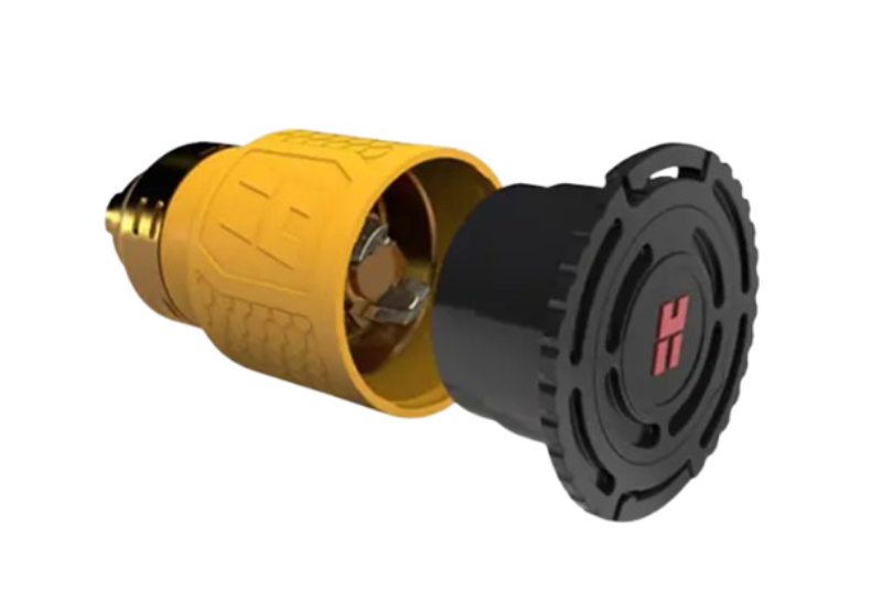 Hypertherm SYNC Cartridge Reader 528083 connecting to a SYNC cartridge