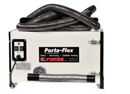 Fumex Portaflex 400 Twin Motor Fume Extractor (240v)