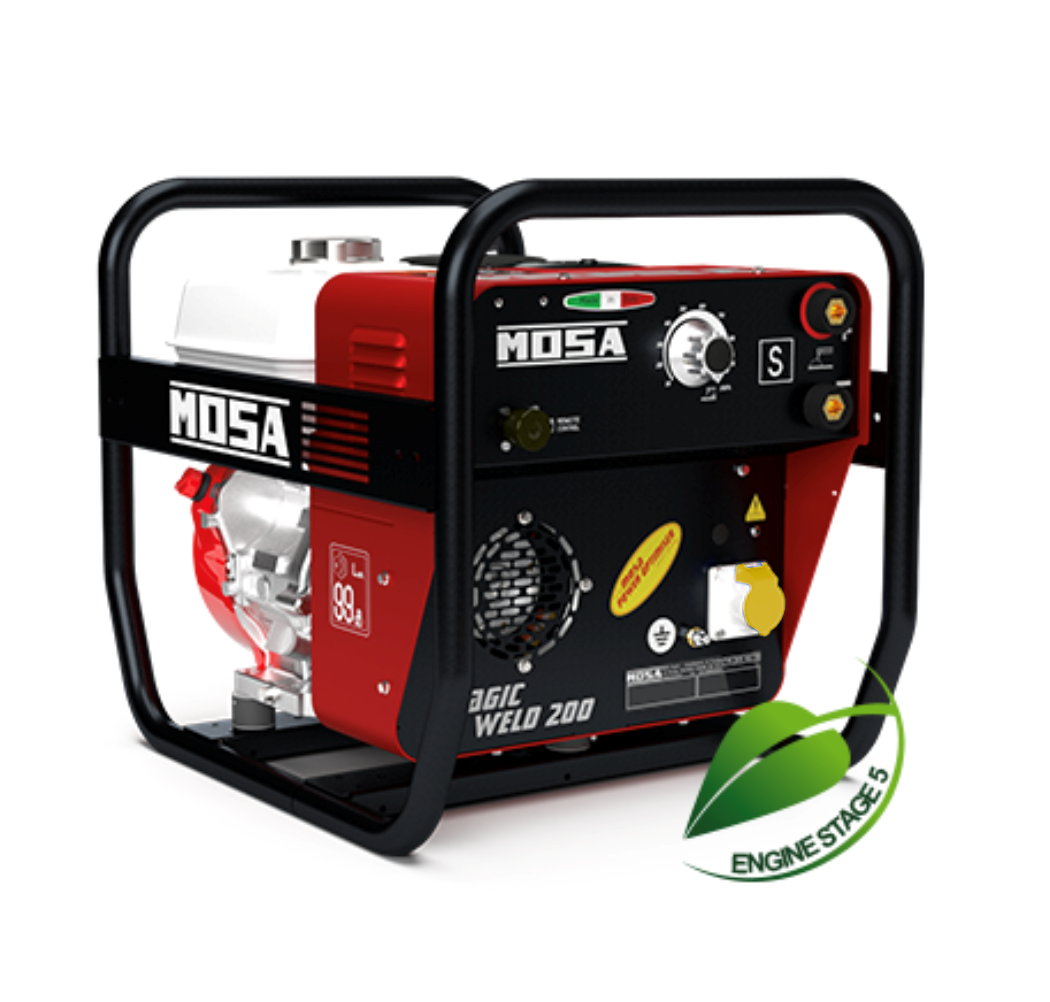 Mosa Magic Weld 200 Petrol Welder Generator