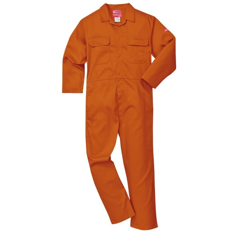 Bizweld Biz 1 FR Orange Coverall- Medium
