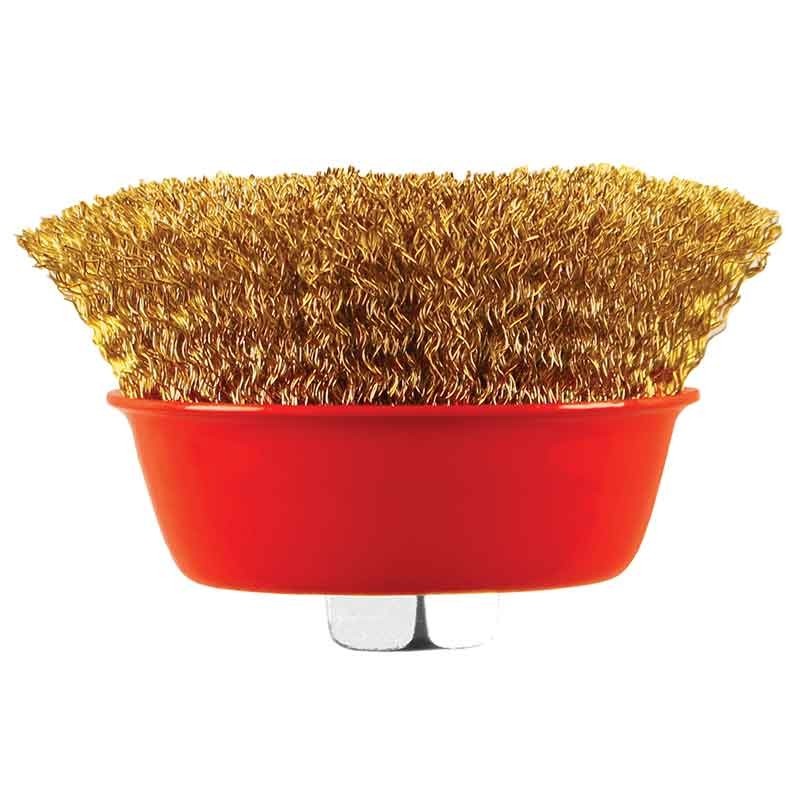 Abracs Crimp Cup Wire Brush 75mm X M14 WB07514C