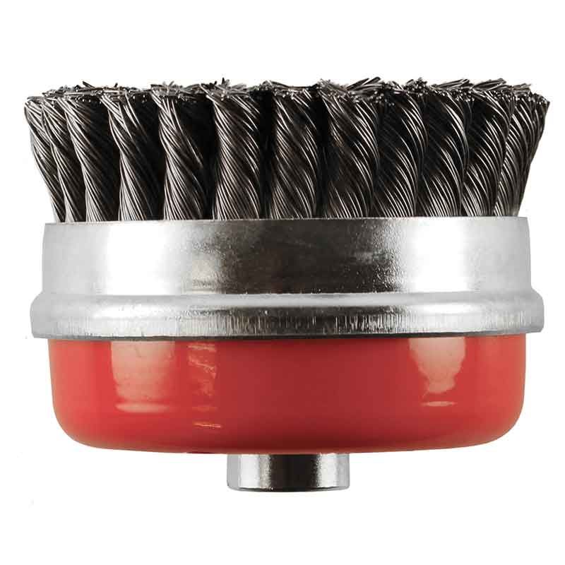 Abracs 70mm Stainless Twist Knot Cup Brush WB07014ST