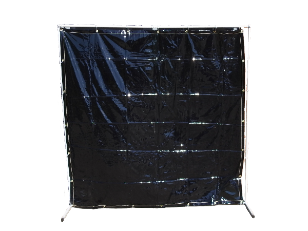 Green Lo-vis Welding Curtain 6 X 8'