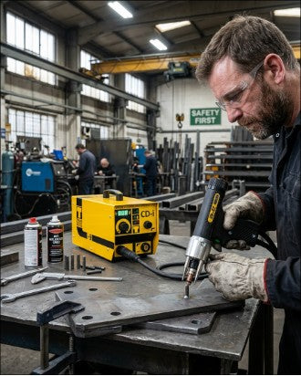 Taylor CDI-9 Stud Welder c/w CD-C2 Gun