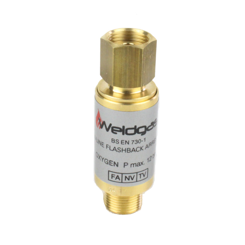 Weldgas Oxygen Flashback Arrestor- Auto RH