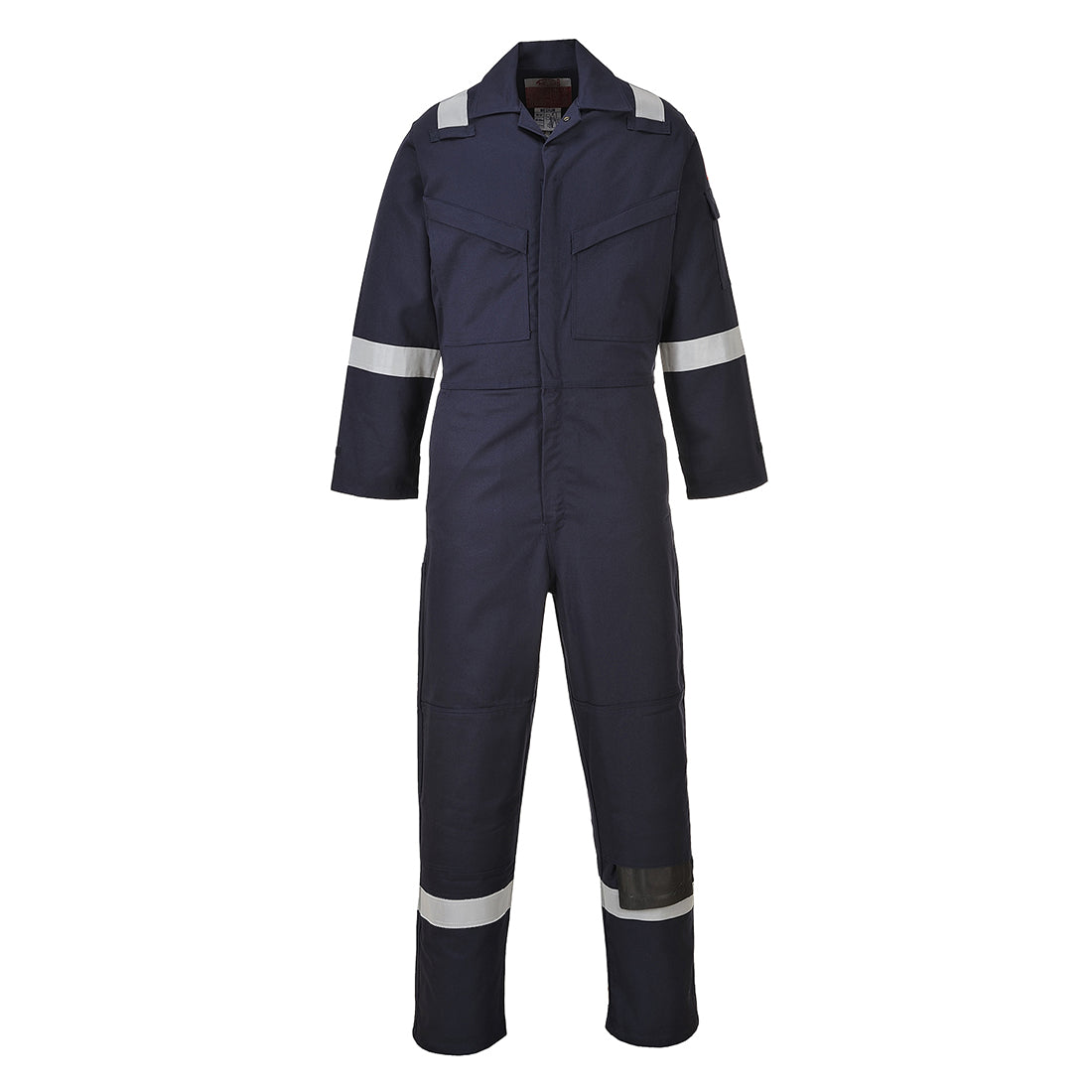 FR50 Flame Resistant Anti Static Coverall 350 G Navy (XL)