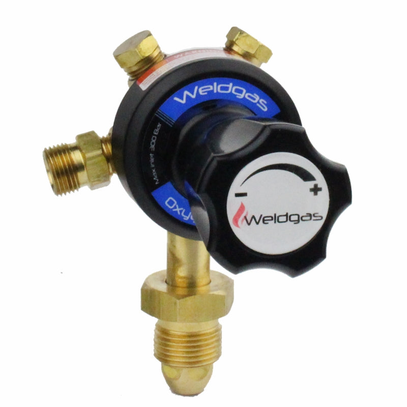 Weldgas Oxygen Single Stage Plug Welding Regulator